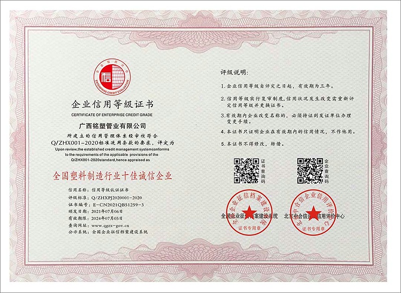 诚信企业